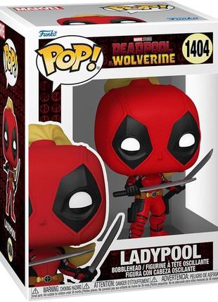 Фігурка funko pop фанко поп deadpool wolverine - ladypool