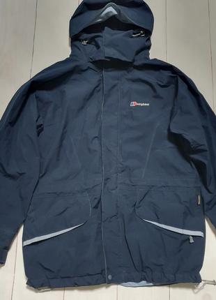 Куртка ветровка berghaus, на мемране gore-tex,водоотталкивающая