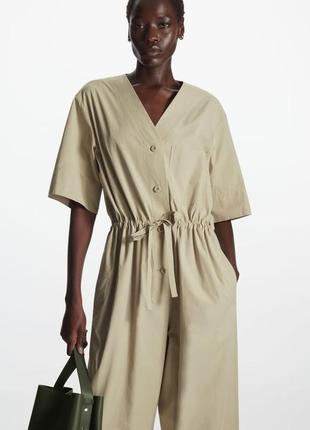 Комбінезон cos short sleeve v-neck jumpsuit / l