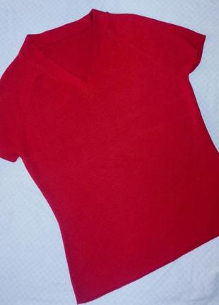 Женская футболка в рубчик