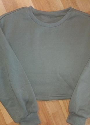 Укороченный свитшот