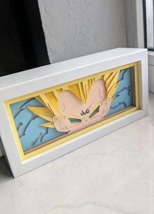 Светильник red dragon ball vegeta вегета