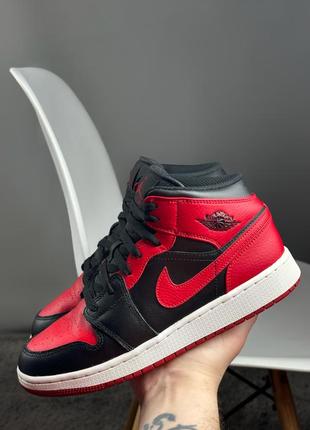 Оригинальные кроссовки nike air jordan 1 размер 39 стелька 24.5
