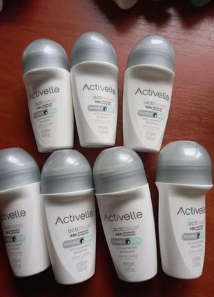 Шариковый дезодорант-антиперспирант без белых следов activelle