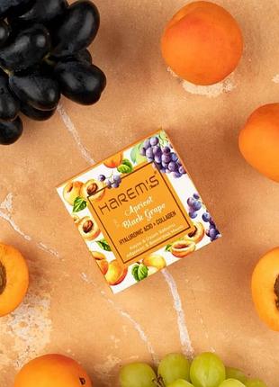 Абрикословое натуральное мыло harems 120 gr