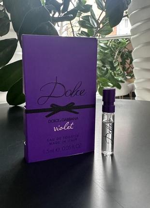 Оригінал пробник парфум туалетна вода dolce & gabbana dolce violet
