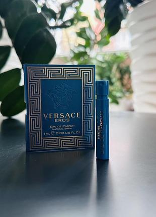 Оригинальный пробник парфюмированная вода versace eros eau de parfum