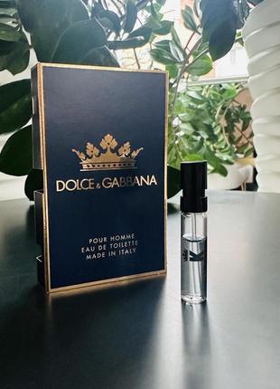 Оригінал пробник парфум туалетна вода dolce & gabbana k by dolce & gabbana