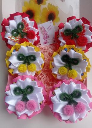 Бантики вишенка ботиночка