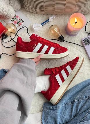 Adidas campus red