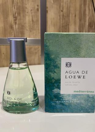 Agua de loewe mediterraneo  туалетна вода 50 мл, оригінал