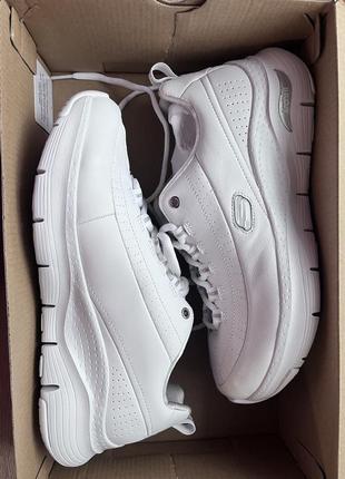 Шкіряні кросівки skechers archfit (сша)