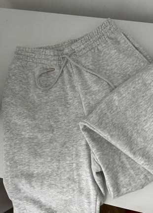 Джоггеры h&m спортивные штаны xs на флисе