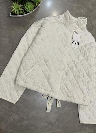 Вітровка zara стьобана куртка жакет стёганая ветровка
