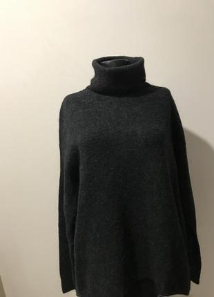 Теплый свитер оверсайз h&m,женский свитер,размер м