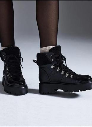 Steve madden reyen шкіряні взуття,ботинки,черевики зима