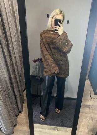 Свитер-паутинка/италийский свитер/оверсайз свитер4 фото