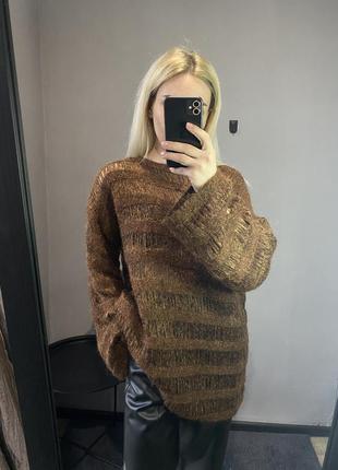 Свитер-паутинка/италийский свитер/оверсайз свитер2 фото