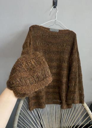 Свитер-паутинка/италийский свитер/оверсайз свитер5 фото