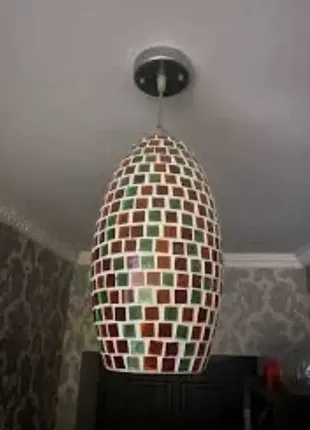 Люстра, світильник мозаїка