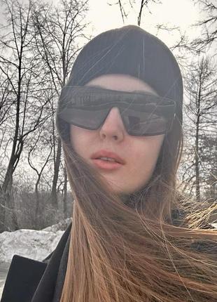 Очки маска 🖤 с логотипом