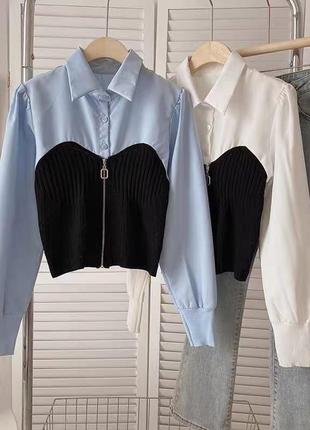 Сорочка з корсетом