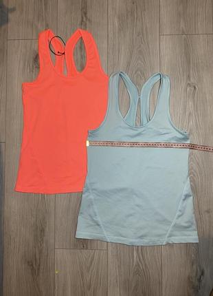 🔥 комплект майка спорт m workaut неон