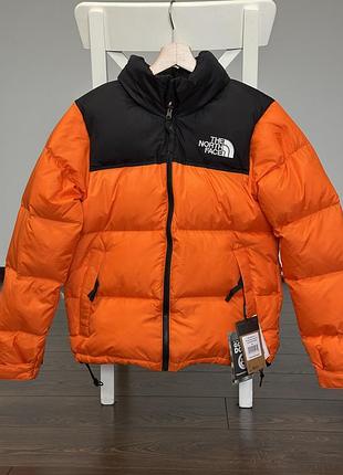 Пуховик куртка tnf 700 the north Violet 1996 nuptse oranget тнф норт фейс