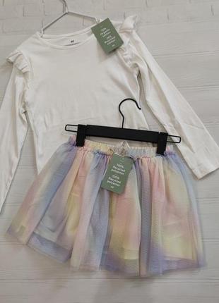 Нова фатинова спідничка h&m розм. 4-6 р./116 і 6-8 р./128