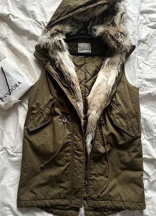 Жилетка з хутром