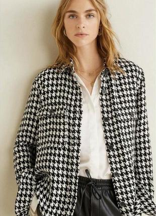 Твидовая рубашка