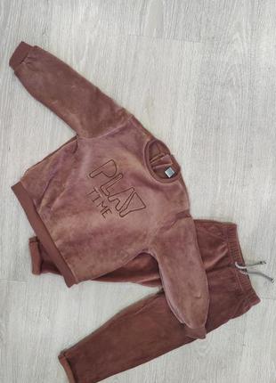 Теплый костюм 2-3 года