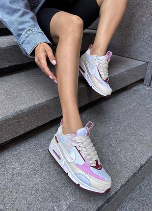 Кроссовки nike air max 90 futura valentines day