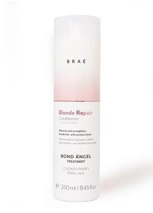 Brae blonde repair conditioner восстанавливающий кондиционер для осветленных волос, 250 мл