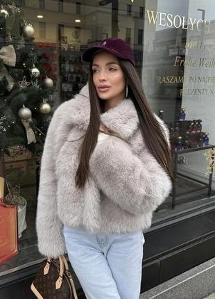 Женская шубка zara