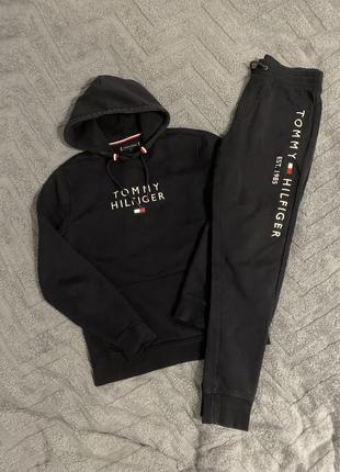 Костюм tommy hilfiger чоловічий темно-синій худі штани