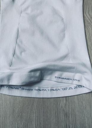 Компрессионная футболка strammer max белая3 фото