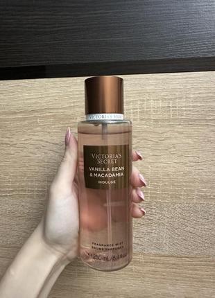 Спрей, мист для тела и волос vanilla bean and macadamia