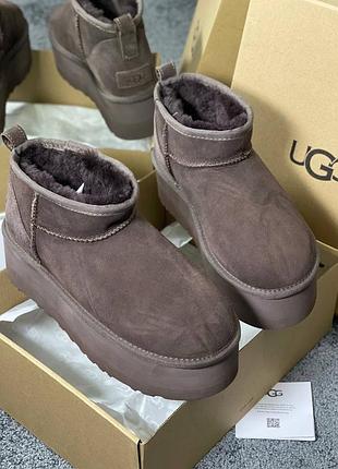 Угги UGG Kids 'Classic II' Stiefel Grau
