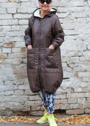 Класна парка на холодну осінь або теплу зиму від українського бренда zosya yanishevska