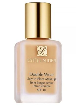 Тональный крем estee lauder double wear устойчивая тональная основа для лица тоналка эсти лаудер оригинал 1n2 ecru 2n1 dessert beige 30 мл