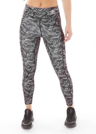 Спортивные леггинсы лосины новые высокая посадка umbro