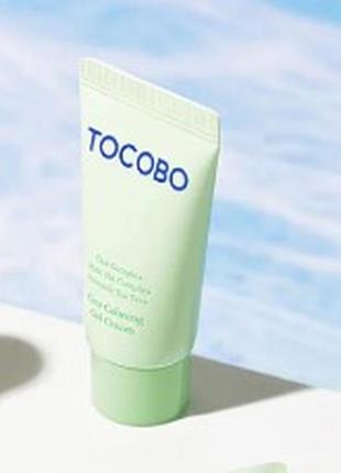 Заспокійливий крем-гель для обличчя з центелою азійською tocobo cica calming gel cream