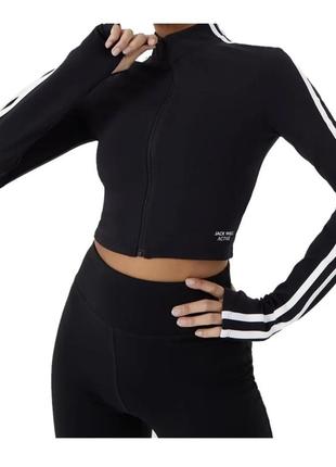 Спортивный топ кофта на пальчики кроп топ jack wills большой размер