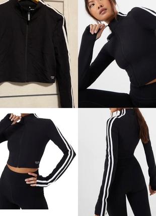 Спортивный топ кофта на пальчики кроп топ jack wills большой размер