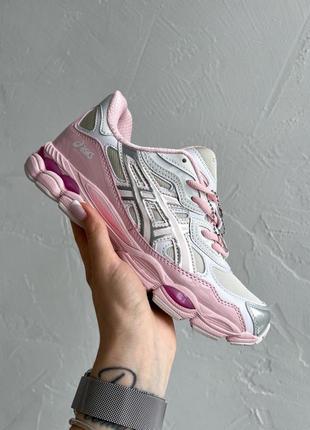 Кроссовки women nike shox white and grey