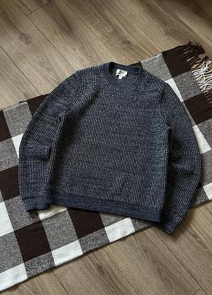 Cos heavy-knit wool sweatshirt mens (мужской мирер кос)