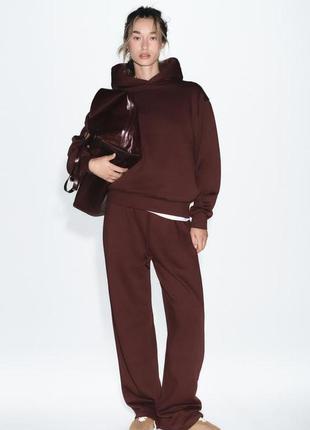 Оверсайз теплий костюм zara розмір  м