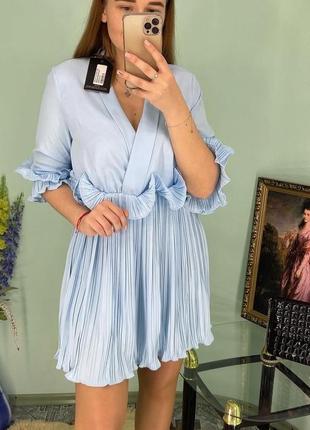 Нова сукня небесно голубого кольору нарядна не zara