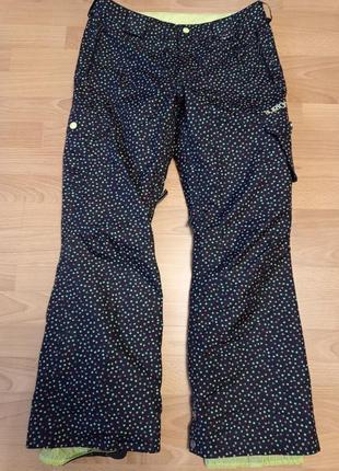 Женские, лыжные брюки burton dryride girls carg elite pt
